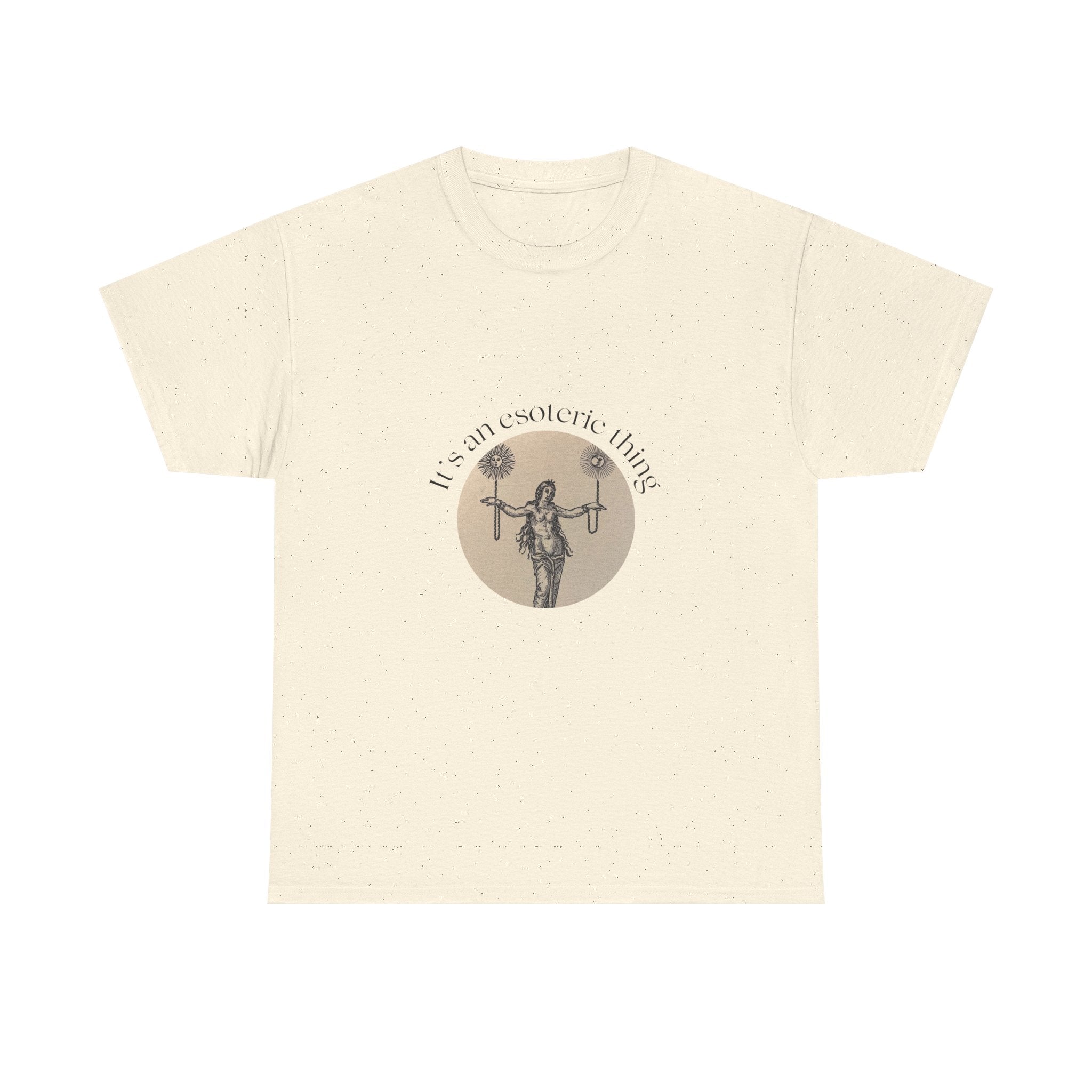Vintage Scale of Justice Goddess illustration T-Shirt | Lawyer, Legal Humor, Witch, Esoteric, Occult