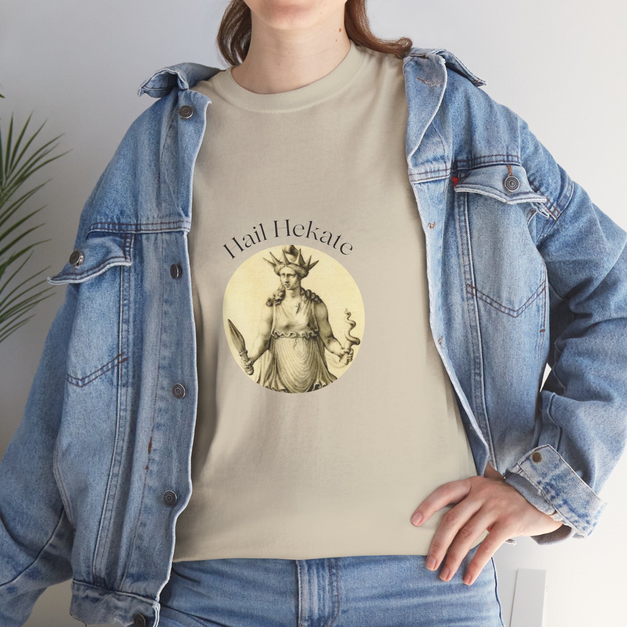 Hail Hekate Tee | vintage tarot goddess artwork deity