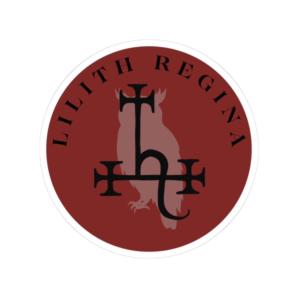 Lilith Sigil Sticker Owl Variant