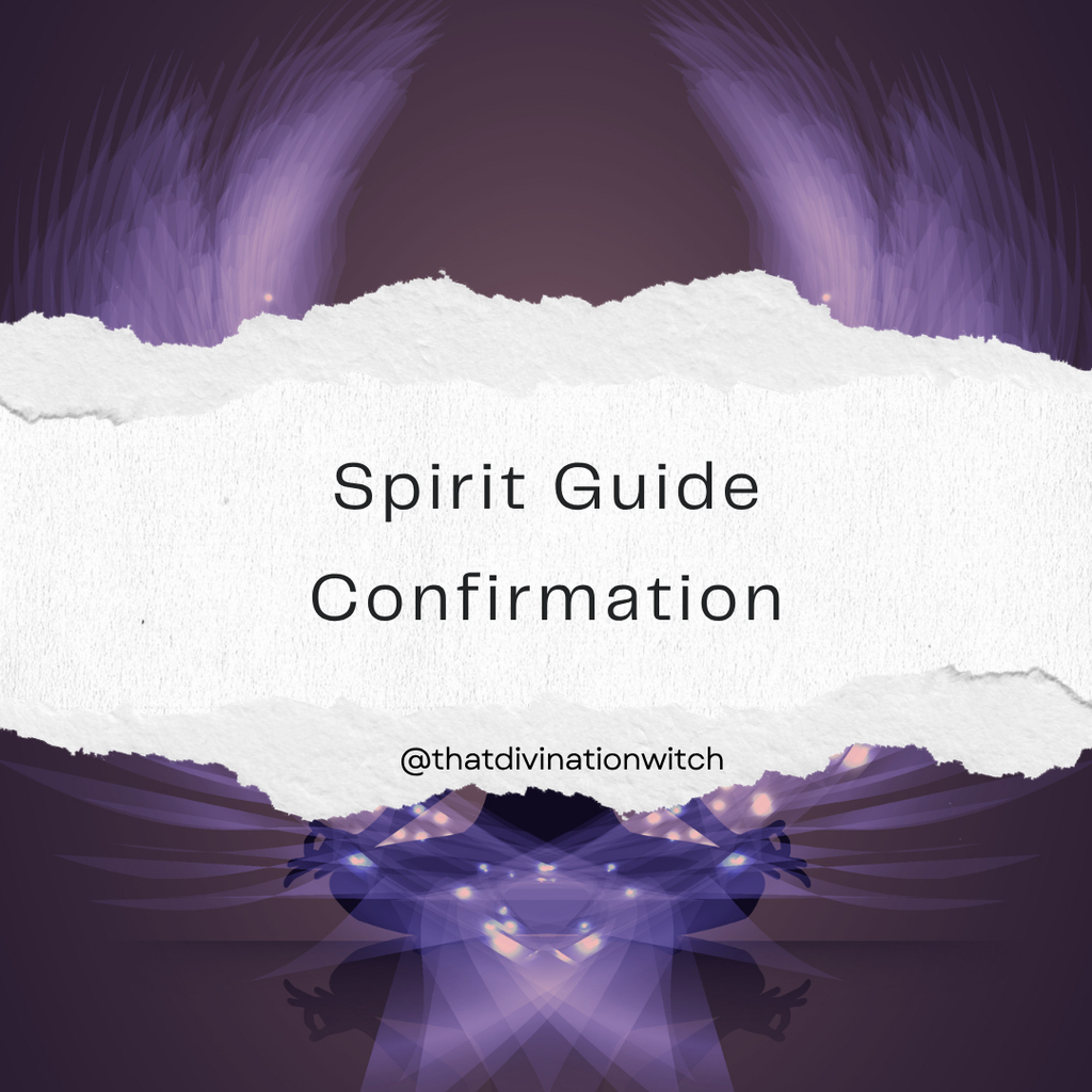 Spirit Guide Confirmation