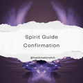 Spirit Guide Confirmation