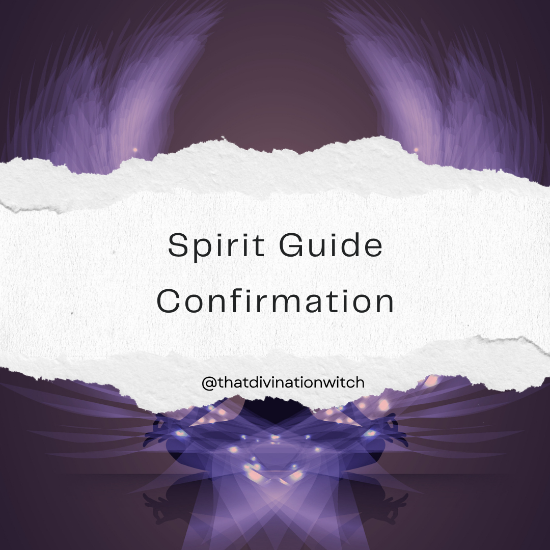 Spirit Guide Confirmation