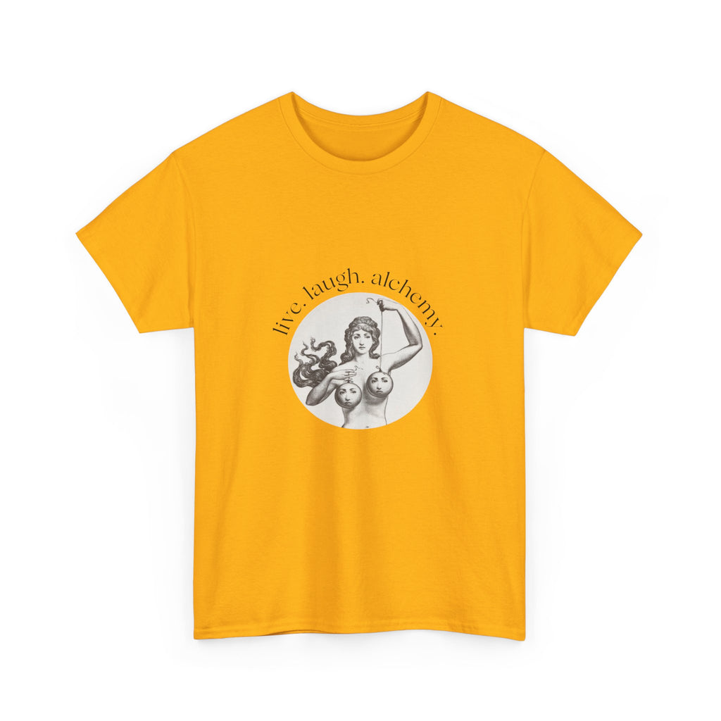 Live Laugh Alchemy Tee | vintage tarot goddess artwork