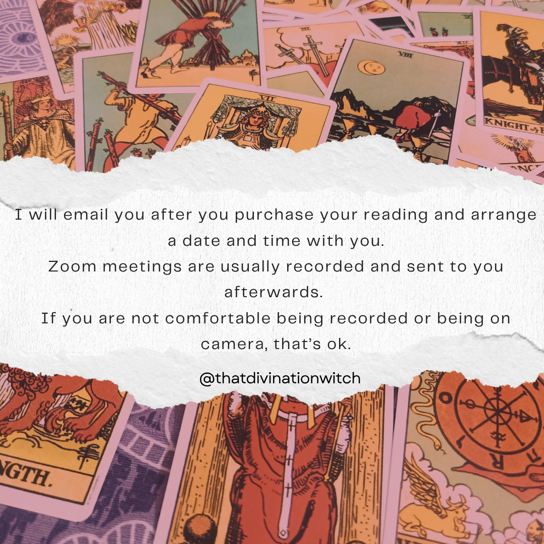 30 Minute Zoom Reading